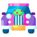 transportation,heart,love and romance,car,marriage,just married,Honeymoon,wedding car